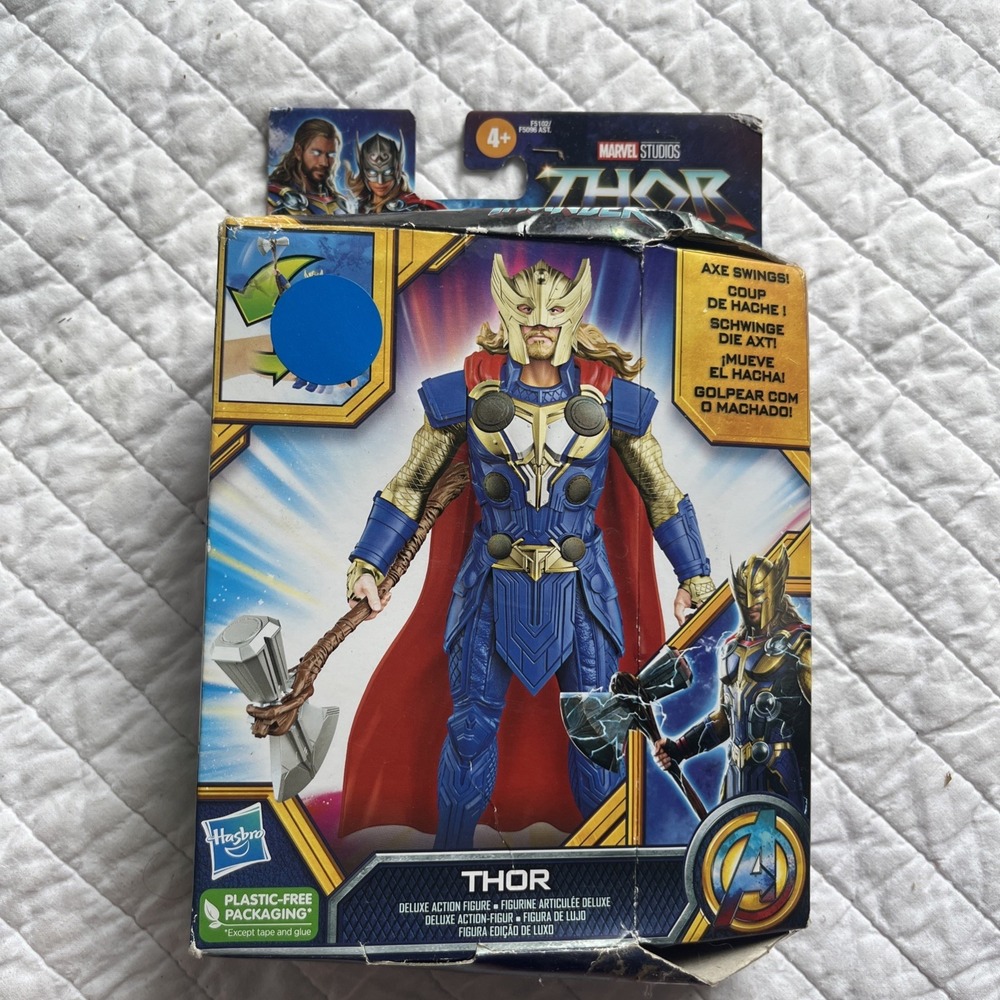 Marvel Studios Thor Love and Thunder Thor Toy 6 Inch Deluxe Action Figure